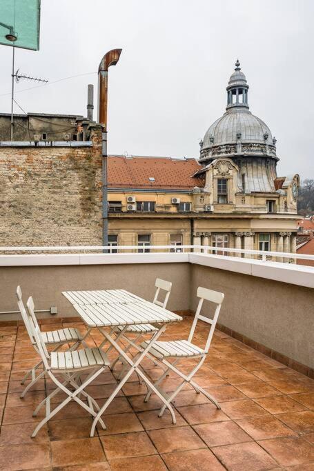 Апартаменты Artissimo Roofterace Загреб Экстерьер фото