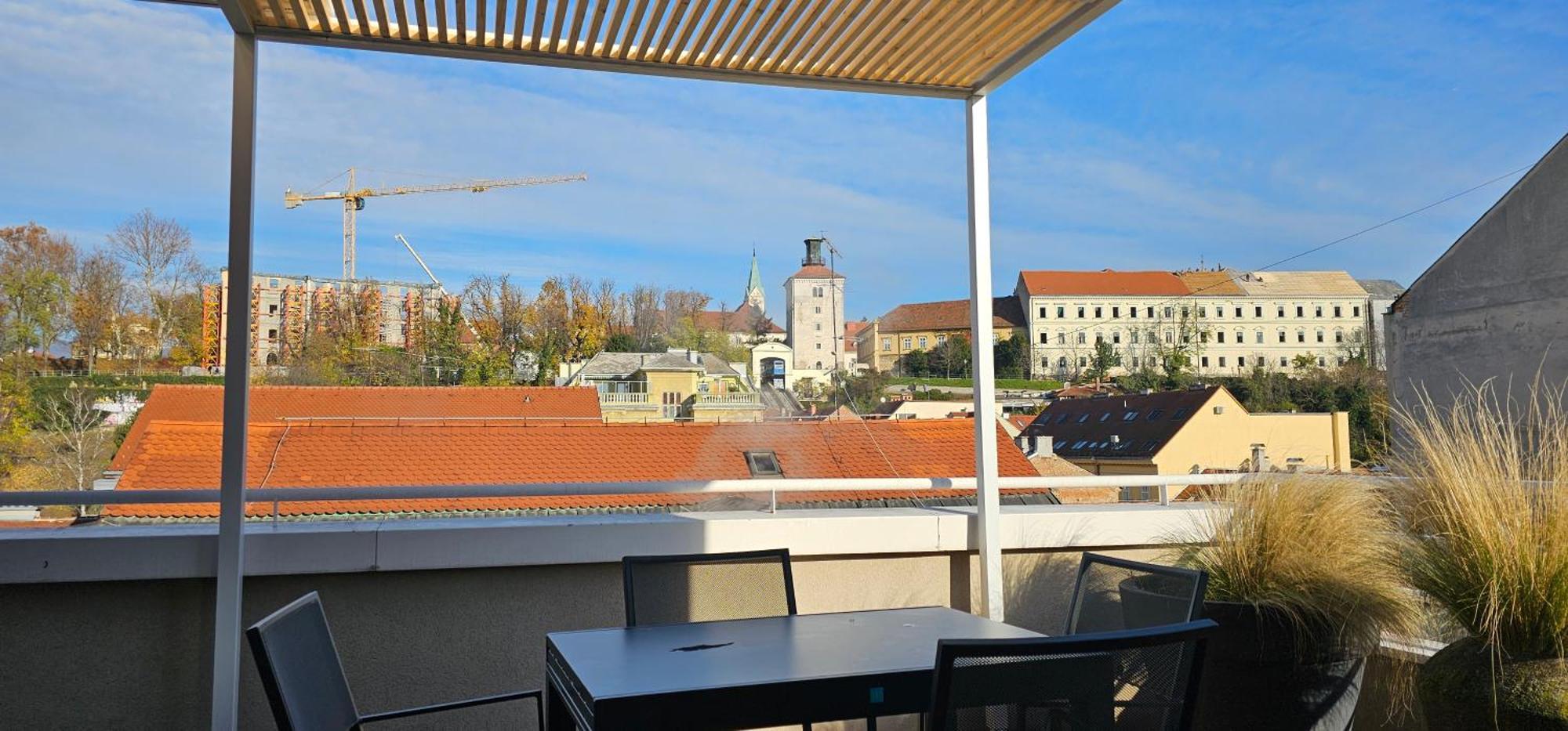 Апартаменты Artissimo Roofterace Загреб Экстерьер фото